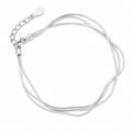 Multi-Layer Coil Stainless Steel Adjustable Bracelet