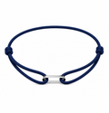 Simple Stainless Steel Oval Buckle Bracelet
